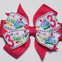 3.5" Little Miss 3rd Grade