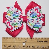 3.5" Little Miss 3rd Grade