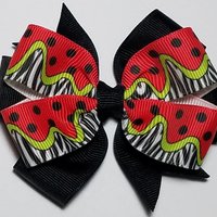 3.5" Zebra Polka Dot