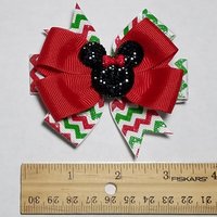 3.5" Christmas Chevron
