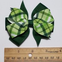 3.5" Green Plaid
