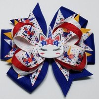 5" Unicorn Patriotic 