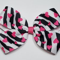 5" Zebra Heart 