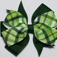 3.5" Green Plaid