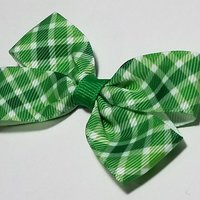 3" Green Plaid 
