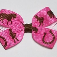 3" Cowgirl Horse 