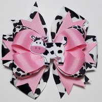 5" Cow Print 