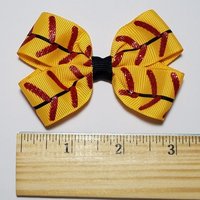 3" Softball Glitter