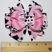 5" Cow Print 