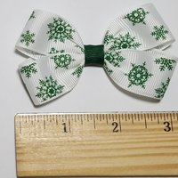 3" Green Snowflake 