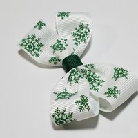 3" Green Snowflake 