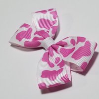 3" Pink Cow Print