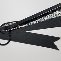 Black Awareness Ribbon 