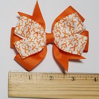 3.5" Orange Awareness Ribbon 