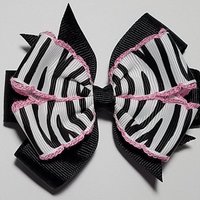 3.5" Zebra Print 