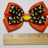 5" Candy Corn Glitter