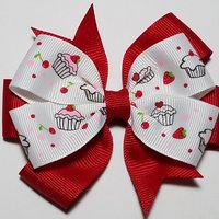 3.5" Strawberry Cupcake