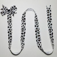 Leopard Ribbon Bow Holder