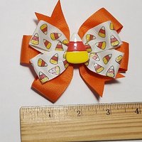 3.5" Candy Corn Glitter