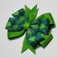 3.5" Green Argyle 