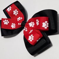 5" Red Paw Print 
