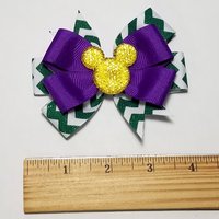 3.5" Mardi Gras Glitter