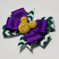 3.5" Mardi Gras Glitter
