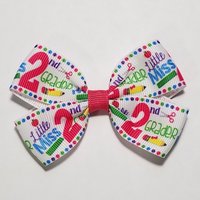 3" Little Miss 2nd Grade 