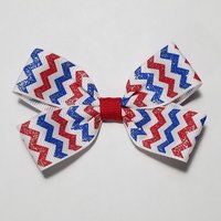 3" 4th July Glitter