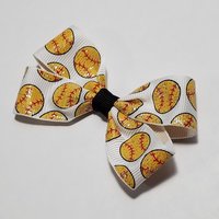 3" Softball Glitter 