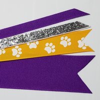 Yellow Gold Paw Print 