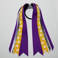 Yellow Gold Paw Print 