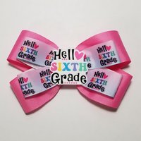5" Hello 6th Grade 