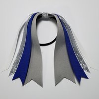 18 Silver Dark Royal White Silver Glitter