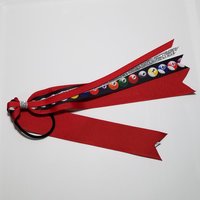 Billiard Balls Ponytail Streamer 