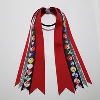 Billiard Balls Ponytail Streamer 