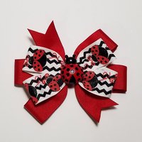 3.5" Ladybug Glitter