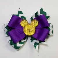 3.5" Mardi Gras Glitter