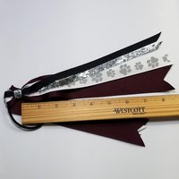 Silver Gray Paw Print 