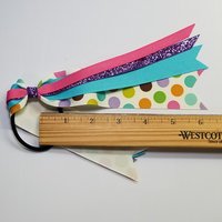 Rainbow Polka Dot 6" Length