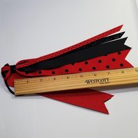 Black Red Polka Dot "Ladybug" 