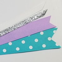 Turquoise Light Orchid Polka Dot 