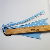 Blue White Polka Dot 