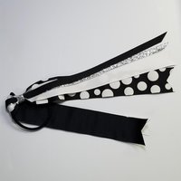 Black White Polka Dot 