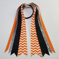 Black Orange Team Sports School 