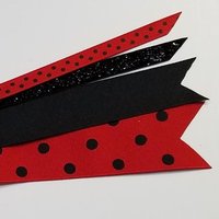 Black Red Polka Dot "Ladybug" 