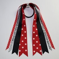 Red Polka Dot Black 