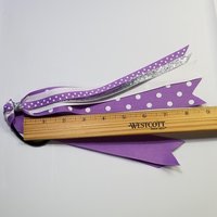 Light Orchid White Polka Dot