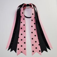 Pink Black Polka Dot 