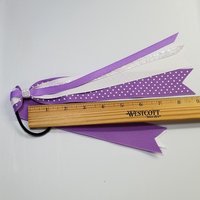 Purple Dark Orchid White Polka Dot